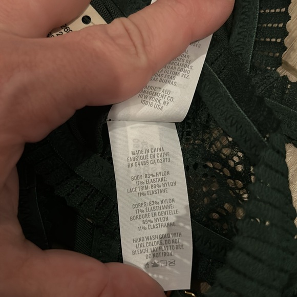 NWT Aerie Lace Bandeau Bralette - Picture 5 of 5